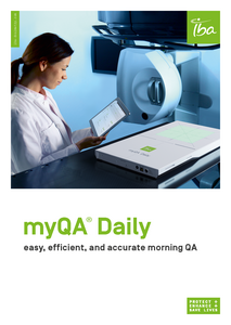 IBA Dosimetry Radiation Product myQA Daily Brochure