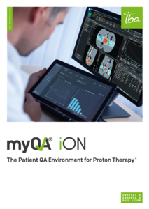 IBA Dosimetry  myQA iON Proton Therapy Brochure
