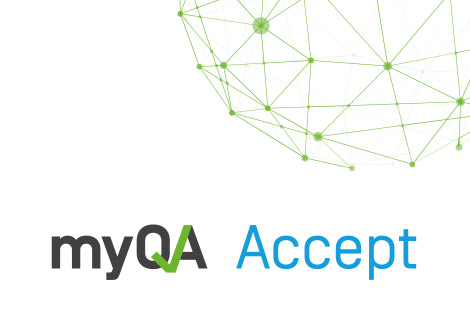 IBA Dosimetry myQA Accept Logo