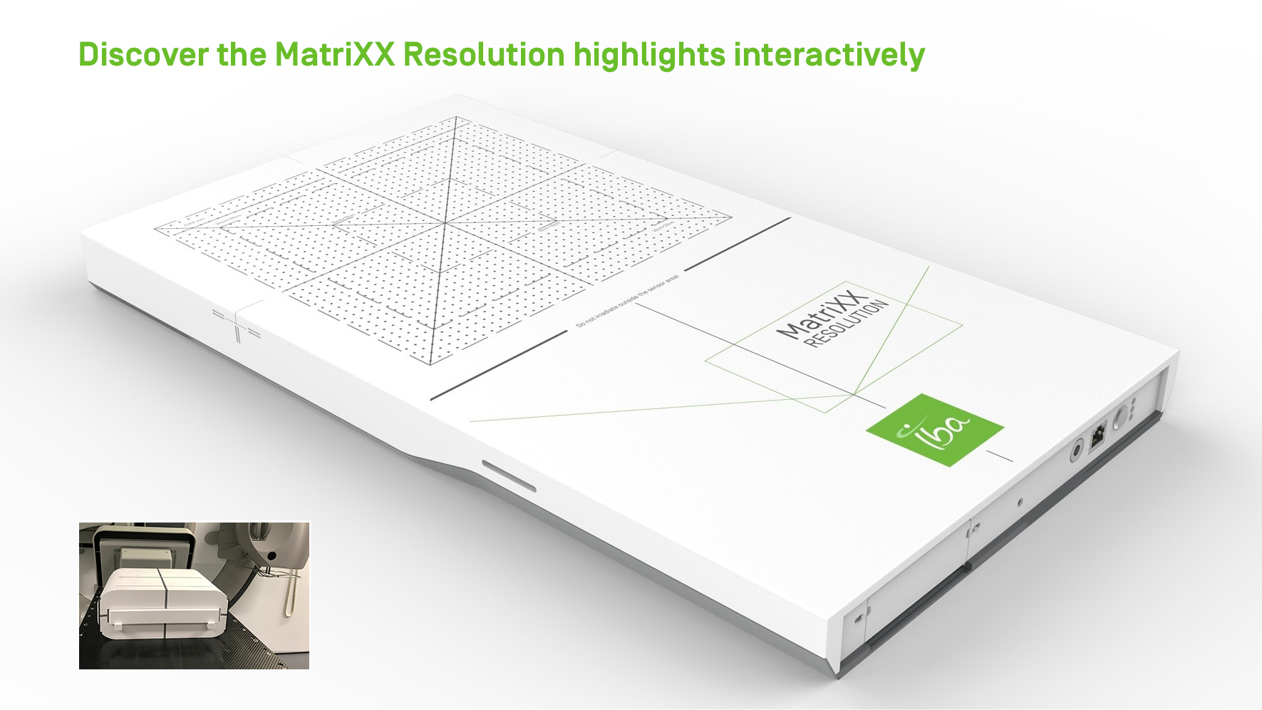 Brochure MatriXX Resolution IBA Dosimetry Product Image
