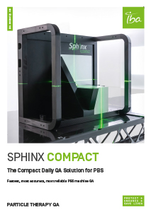 IBA Dosimetry Product Sphinx Compact Brochure Cover